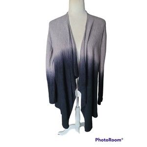 Barefoot Dreams bamboo chic lite Ombre #436 Calypso Cardigan Sweater size S/M